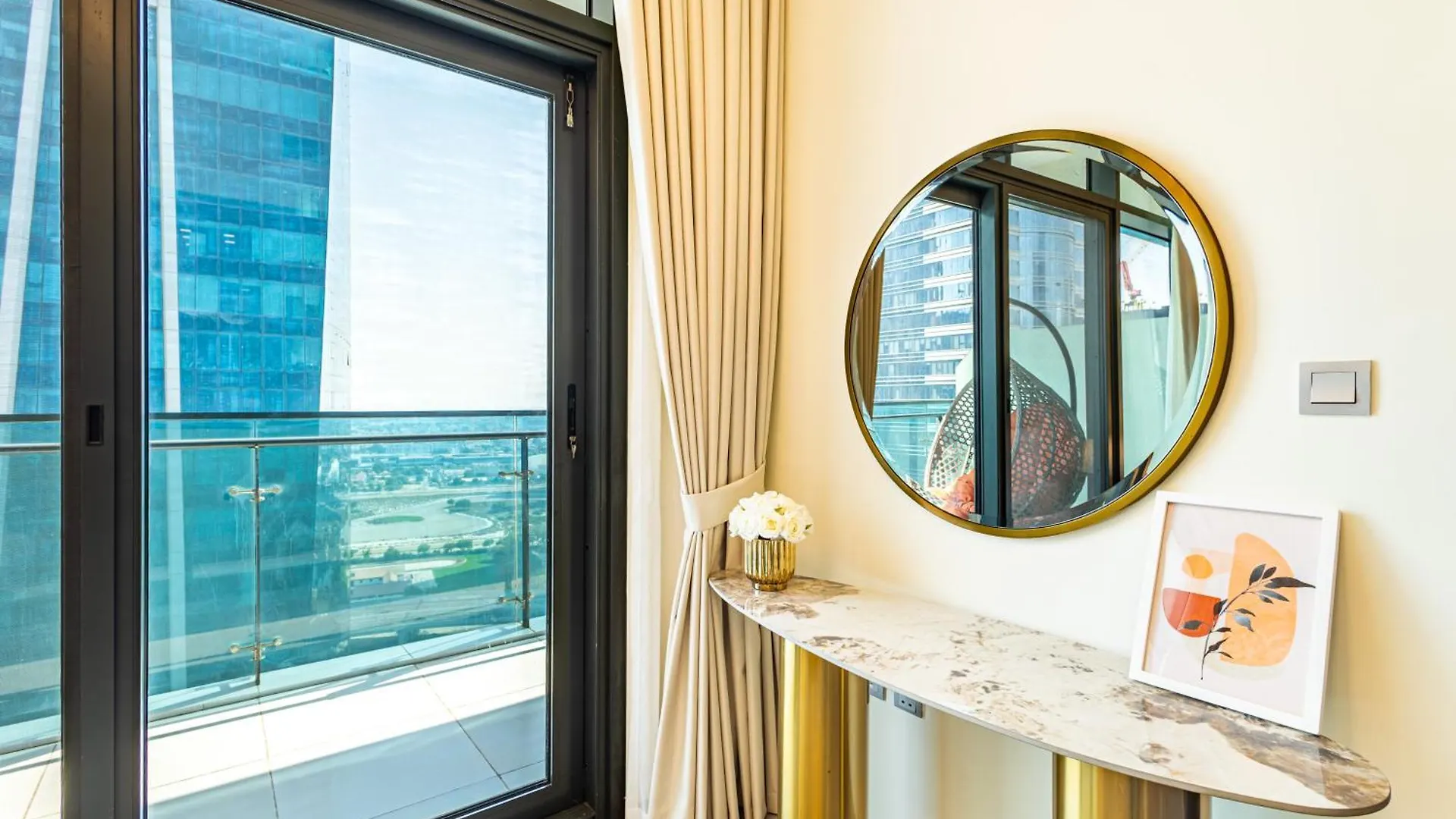 Apartman Lovely 1Br Business Bay Near Metro - City Skyline Views Dubaj